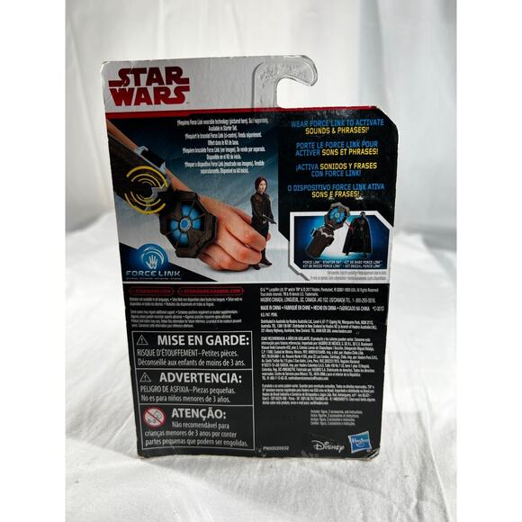 Star Wars Jyn Erso (Jedha) Action Figure Force Link Disney Hasbro New Sealed - Picture 10 of 15